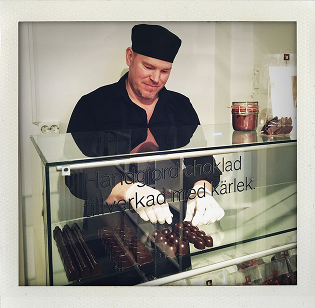 Robert E's Choklad i Blackeberg.