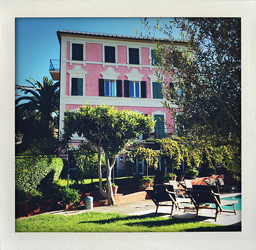 Villa Rosmarino, Camogli, Liguria, Photo: Sofija Torebo Strindlund, I huvudet på Elvaelva